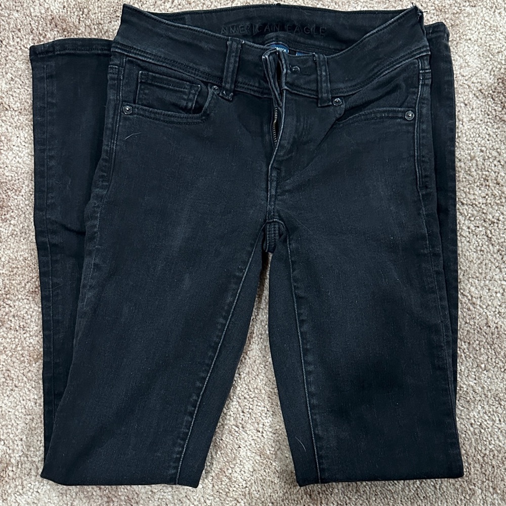 American Eagle Outfitters Women's Black Boot Cut Jeans
